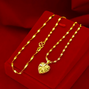 Brass Plated Gold Necklace